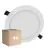 Multipack 4x Ledvance Downlight Slim Alu White 16W 1600lm 90D - 830 Warm White | Cutout 175IP44 