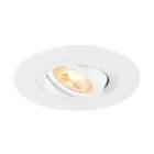 SLV New Tria 75 XL Spot Aluminium White Round | Cutout 75mm - Suitable for 1x GU10 