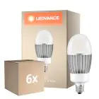Multipack 6x Ledvance LED Bulb HQL LED P E27 41W 5400lm - 827 Extra Warm White | Replaces 125W