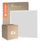 Multipack 6x Ledvance LED Panel Eco 36W 3600lm - 840 Cool White | 60X60cm - UGR 